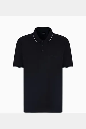 Armani Exchange Polo regular fit cotone mercerizzato