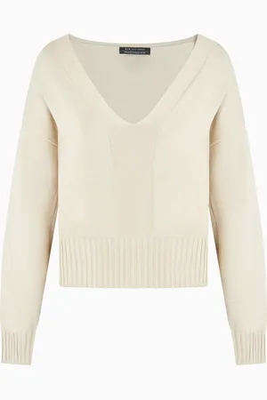 Armani Exchange Maglione con dettaglio a contrasto ASV