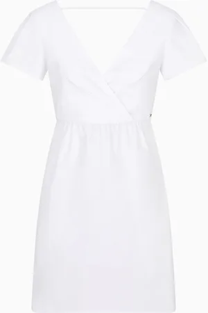 Armani Exchange Abito corto in cotone ASV