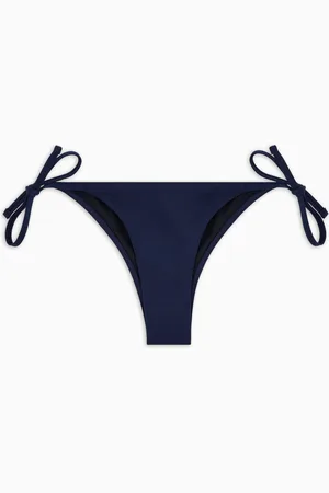 Armani Exchange Slip bikini con logo Blue Edition ASV