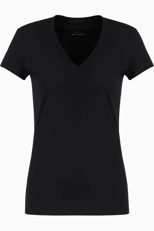 Armani Exchange T-shirt slim fit in jersey di cotone pima