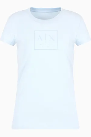 Armani Exchange T-shirt slim fit con logo