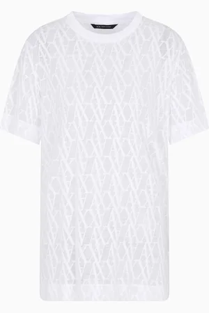 Armani Exchange T-shirt regular fit logo allover
