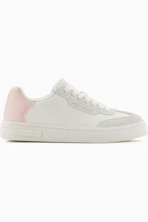 Armani Exchange Sneakers con dettaglio a contrasto sul retro