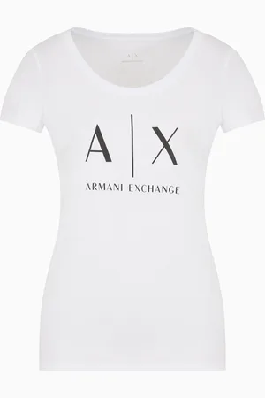 Armani Exchange T-shirt slim fit in jersey di cotone pima