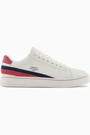 Armani Exchange Sneakers con dettagli a contrasto sul retro