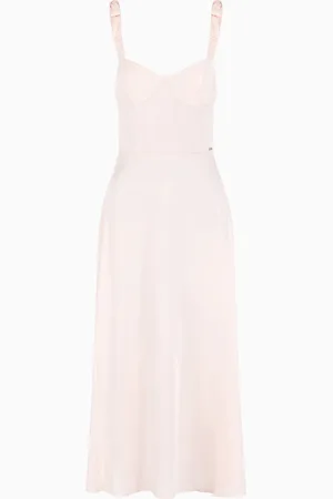 Armani Exchange Abito longuette in viscosa