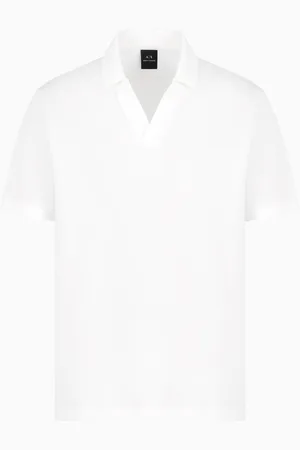 Armani Exchange Polo regular fit in cotone mercerizzato