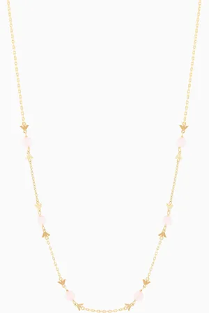 Emporio Armani Collana a catenina in ottone color oro