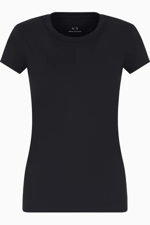 Armani Exchange T-shirt slim fit in jersey di cotone pima