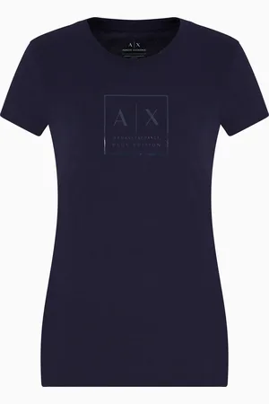 Armani Exchange T-shirt slim fit con logo