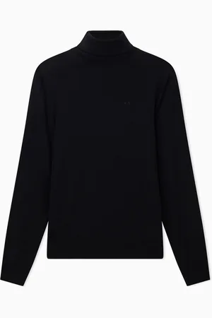 Armani Exchange Maglione dolcevita in lana vergine