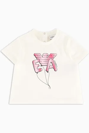 Emporio Armani Pack 2 T-shirt in jersey logo balloons ASV