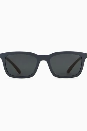 Emporio Armani Occhiali da sole da uomo forma rettangolare