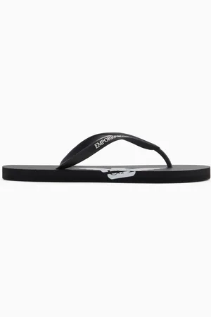 Emporio Armani Infradito in gomma con logo