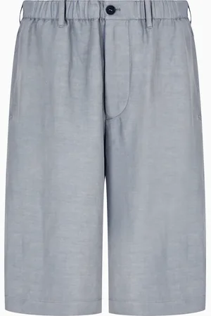 Giorgio Armani Bermuda in lino e seta