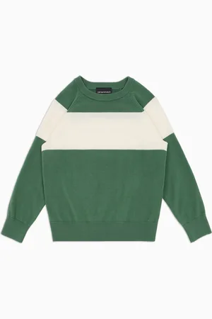 Emporio Armani Maglione con ricamo logo