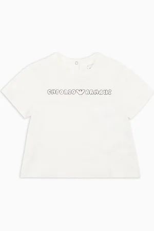 Emporio Armani T-shirt in jersey logo EA cartoon ASV