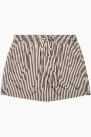 Emporio Armani Costume shorts a righe bicolor