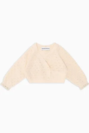 Emporio Armani Cache coeur in maglia con motivo traforato Special Occasion