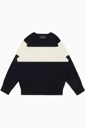 Emporio Armani Maglione con ricamo logo