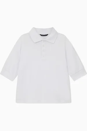 Armani Exchange Polo in piquet stretch con logo