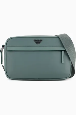 Emporio Armani Borsa a tracolla in nylon riciclato ASV