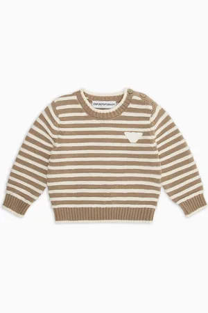 Emporio Armani Maglione con motivo a righe