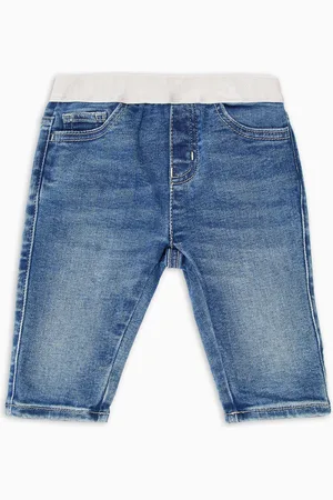 Emporio Armani Jeans in denim con banda elastica logata