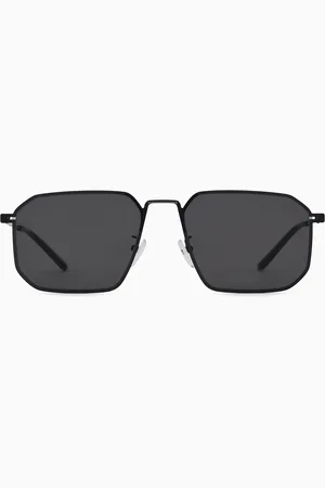 Emporio Armani Occhiali da sole da uomo forma irregolare Asian fit