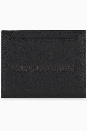Emporio Armani Portacarte in pelle bottalata