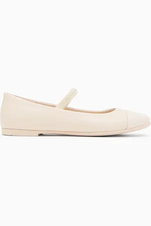 Emporio Armani Ballerine in nappa con punta in vernice