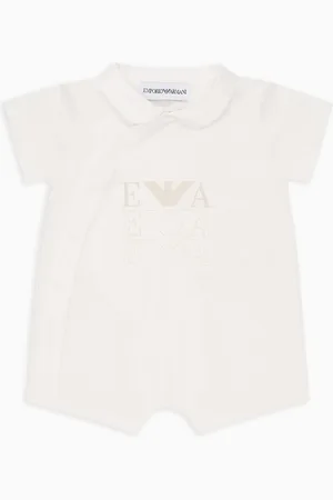Emporio Armani Pagliaccetto in jersey con logo
