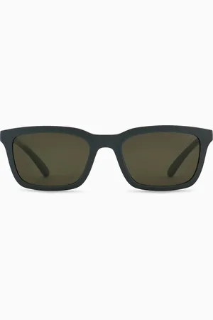 Emporio Armani Occhiali da sole da uomo forma rettangolare