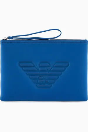 Emporio Armani Pouch beachwear con maxi aquila Essential