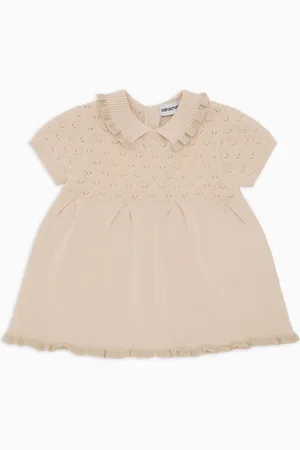 Emporio Armani Abito in maglia con motivo traforato Special Occasion