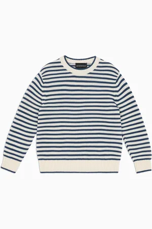 Emporio Armani Maglione con motivo a righe
