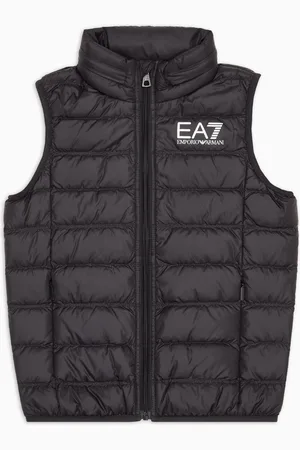 EA7 Gilet packable imbottito in piuma Core Identity Boy