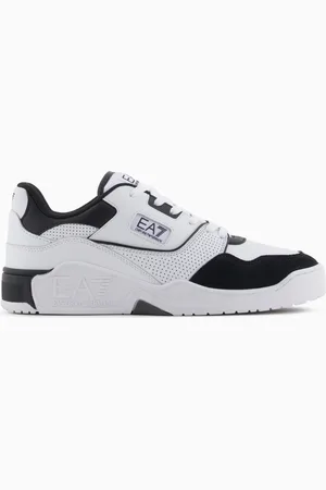 EA7 Sneakers Basket in pelle