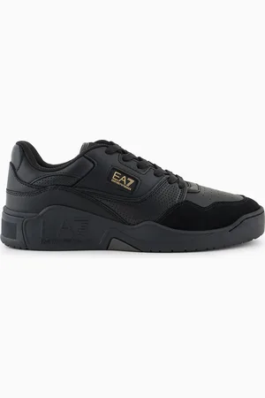 EA7 Sneakers Basket in pelle