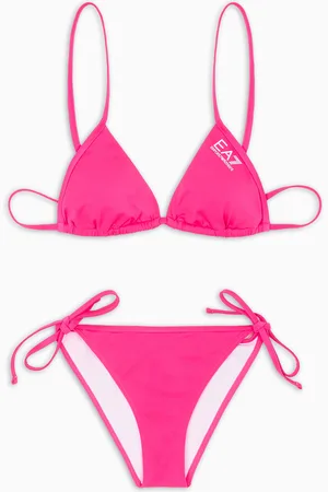 EA7 Bikini a triangolo con logo