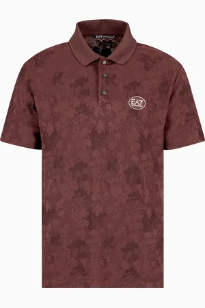 EA7 Polo Golf Pro in jersey jacquard