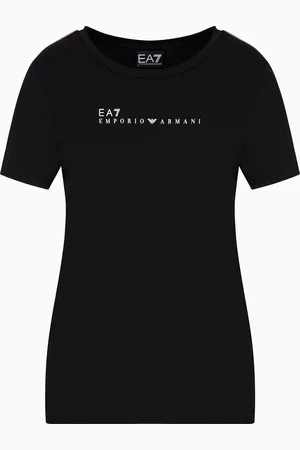 EA7 T-shirt girocollo Dynamic Athlete in tessuto tecnico Natural VENTUS7