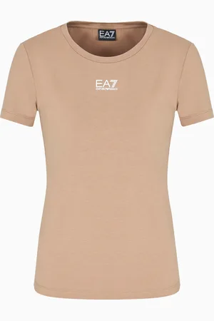 EA7 T-shirt Logo Series in cotone e modal stretch