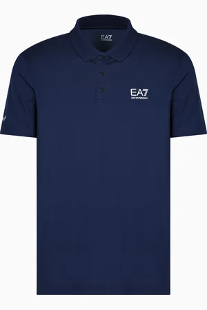 EA7 Polo bicolore Tennis Pro in tessuto tecnico VENTUS7