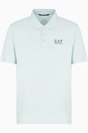 EA7 Polo Tennis Club in jersey di misto viscosa stretch