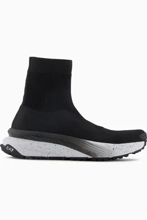 EA7 Sneakers Crusher Distance Sonic in maglia stretch