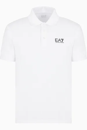EA7 Polo Core Identity in cotone stretch