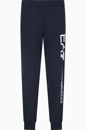 EA7 Pantaloni jogger Logo Series in cotone