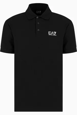 EA7 Polo Core Identity in cotone stretch